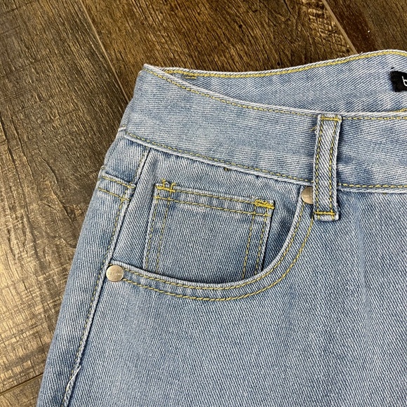 boohoo High Rise Blue Jeans Pants Denim ((size 6)) - Picture 5 of 8